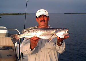 Speckled Trout Caught in Louisiana by Capt. Billy