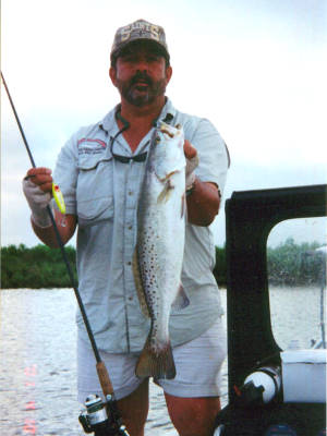 25 inch Speckled Trout Caught by Capt. Billy